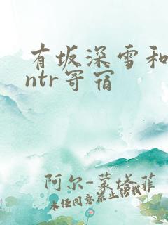 有坂深雪和黑人ntr寄宿