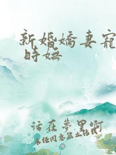 新婚娇妻宠上瘾 时妩