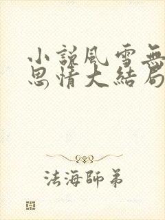 小说风雪无尽相思情大结局