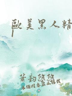 欧美黑人精品81