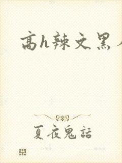 高h辣文黑人