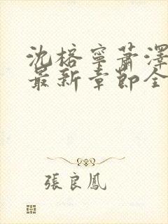 沈榕宁萧泽小说最新章节全文阅读