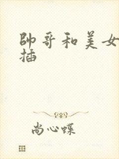 帅哥和美女上床插