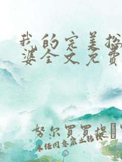 我的完美总裁老婆全文免费阅读