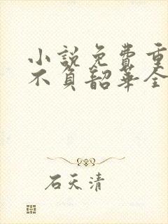 小说免费重生之不负韶华全文阅读