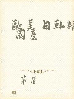 欧美 日韩精品 国产