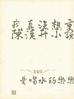 我真没想重生啊陈汉升小说无弹窗