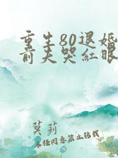 重生80退婚后前夫哭红眼免费阅读林秋恩