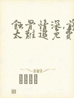 蚀骨情深,前妻太难追免费