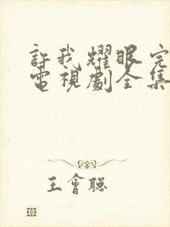 许我耀眼完整版电视剧全集免费观看