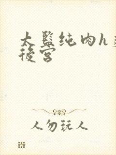 太监纯肉h爽文后宫