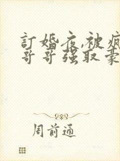 订婚夜,被疯批哥哥强取豪夺小说免费阅读