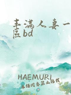 丰满人妻一区二区bd