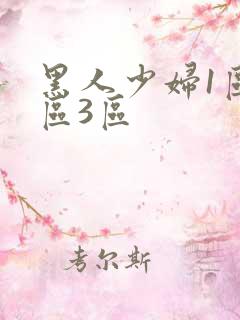 黑人少妇1区2区3区