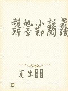 赵旭小说最新更新章节阅读免费