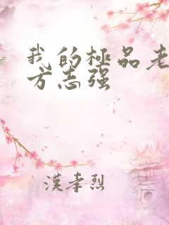 我的极品老婆,方志强