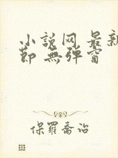 小说网 最新章节 无弹窗
