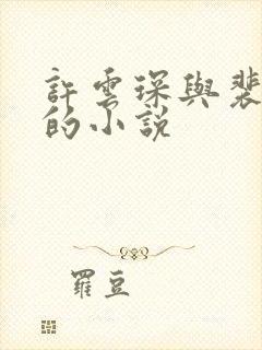 许云琛与裴馥雪的小说