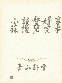 小说赘婿宁毅/苏檀儿完本免费阅读