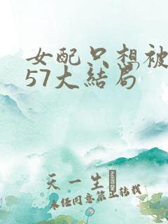 女配只想被渣357大结局