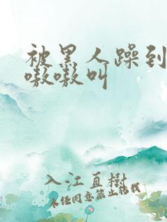 被黑人躁到高潮嗷嗷叫