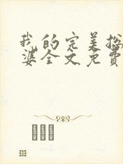 我的完美总裁老婆全文免费阅读