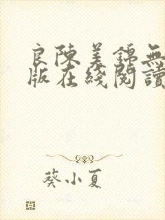 良陈美锦无删减版在线阅读