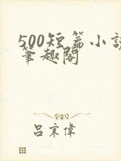 500短篇小说笔趣阁