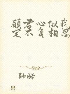 愿君心似我心,定不负相思意