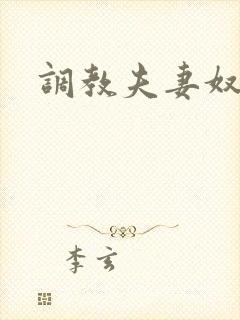 调教夫妻奴小说