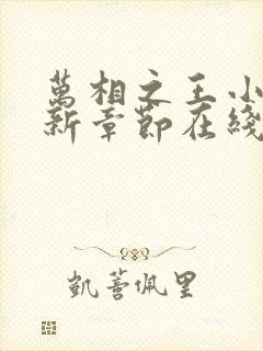 万相之王小说最新章节在线阅读