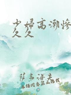 少妇高潮惨叫久久久