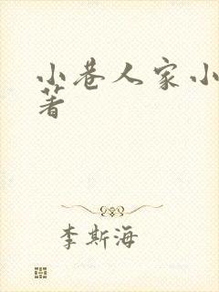 小巷人家小说原著