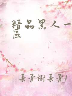 精品黑人一区三区