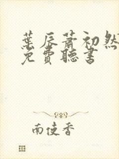 叶辰萧初然最新免费听书