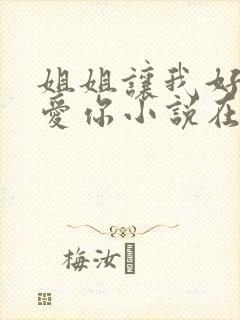 姐姐让我好好爱爱你小说在线阅读