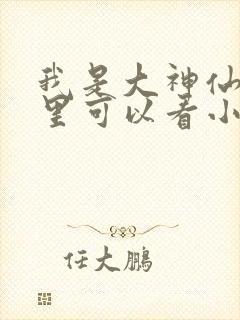 我是大神仙在哪里可以看小说