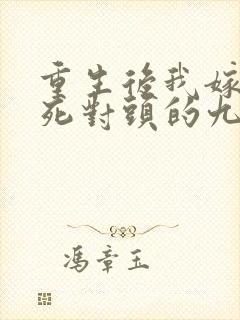 重生后我嫁给了死对头的九叔