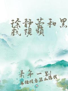 徐静蕾和黑人床戏视频