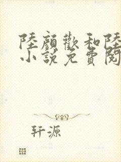 陆颜欢和陆聿珩小说免费阅读