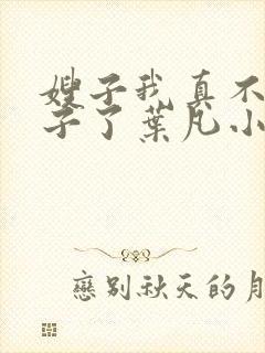 嫂子我真不是傻子了叶凡小说完本