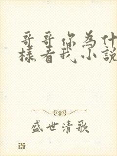 哥哥你为什么这样看我小说在线阅读