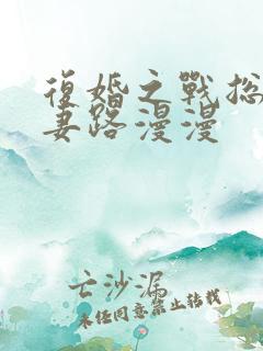 复婚之战总裁追妻路漫漫