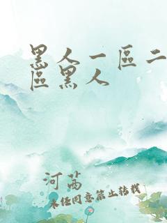 黑人一区二区三区黑人