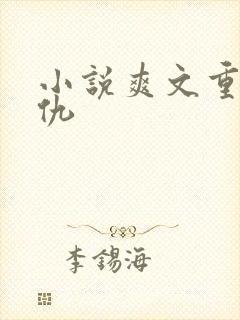 小说爽文重生复仇