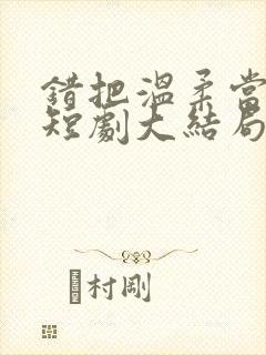 错把温柔当情深短剧大结局