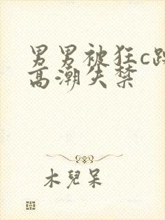 男男被狂c躁到高潮失禁