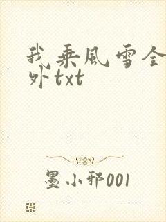 我乘风雪全文番外txt