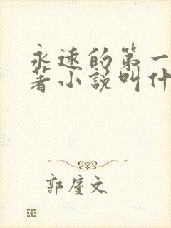 永远的第一名原著小说叫什么