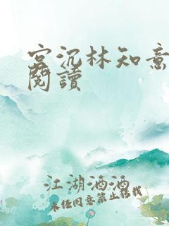 宫沉林知意免费阅读